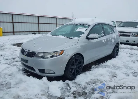 2012 Kia Forte Sx z USA, uszkodzony, nr VIN KNAFW5A3XC5600995